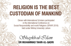 Religion is the Best Custodian of Mankind-by-
